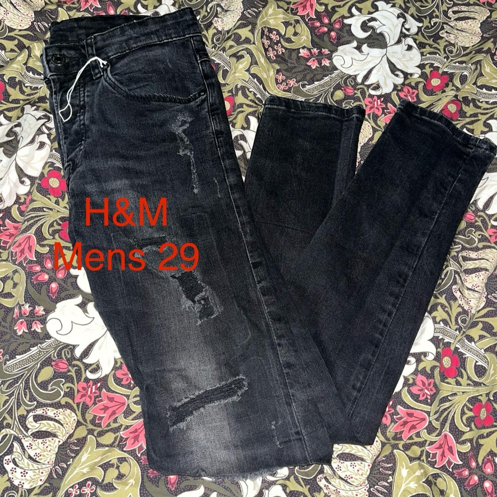 H&M Men's Black Jeans